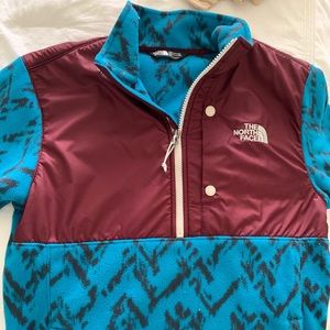 North face half zip sweater